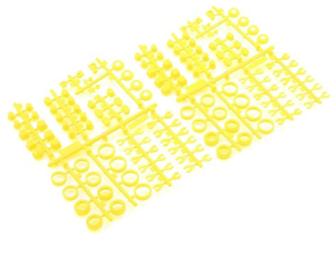 [SW-2503260FY] SWorkz S35-3 Series Colorful Plastic Inserts Set (Yellow) (2 Sets)