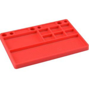(파트 트레이) JConcepts Rubber Parts Tray (RED)  [2550-7]