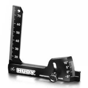 HUDY ADJUSTABLE CAMBER GAUGE 80MM for (1:10 온 / 오프)  [107761]