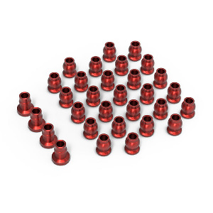 Aluminum ball set for GS02 chassis (Red)  [GM30145]