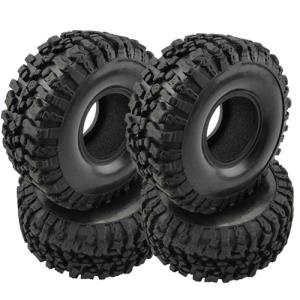 (핏불 스타일 한대분) Crawler Tires with Foams for 1.9 Wheels F 120x50mm 4pcs/set DTPA02006