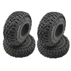 (4 PCS 한대분, 뱅퀴쉬 순정타이어 스타일 ) Crawler Tires with Foams for 1.9&quot; 120x45mm  DTPA02007