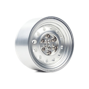 1.9 CN03 Aluminum beadlock wheels (Silver) (4)  R30046