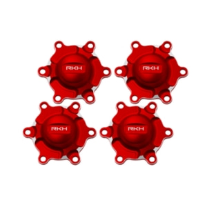 Rakonheli CNC AL Wheel Cap (4) (Red) - LOSI 1/8 LST XXL2-E  8ALOS600-R