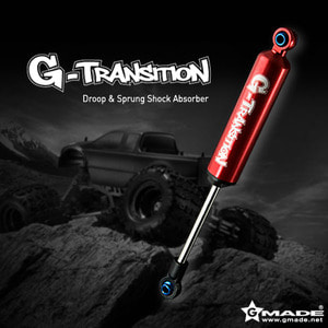 G-Transition Shock 레드 90mm (4) (1/8 차량용)