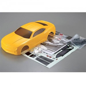 [48153] (하이 퀄리티 도색 완료 바디) 1/10 2011 Camaro Body Shell Yellow (Printed)