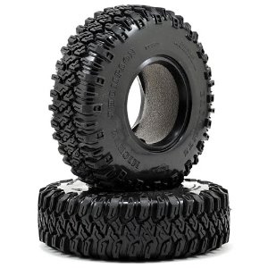[#Z-T0061] [2개] Mickey Thompson 1.9&quot; Baja MTZ Scale Tires (크기 106.4 x 32.6mm)