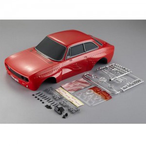[48319] (하이 퀄리티 도색 완료 바디) 1/10 Alfa Romeo 2000 GTAm Body Shell Red (Printed)