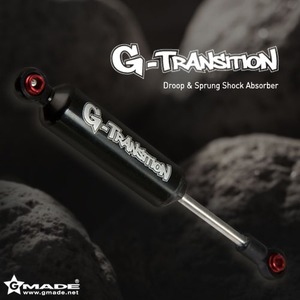 G-Transition Shock 블랙 90mm (4) (1/10 차량용)