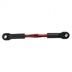 AX3738 Turnbuckle aluminum (red-anodized) camber link rear 49mm (1) (assembled with rod ends &amp; hollow balls)(See part 3741X for complete camber link set)
