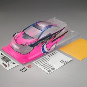 [48641] [드리프트 / 투어링] Aeolus K1 Printed Body Fluorescence Peach 1/10 Light Weight Racing Body 48641