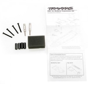 AX3725X Battery expansion kit (allows for installation of taller multi-cell battery packs) (Rustler Bandit Stampede)