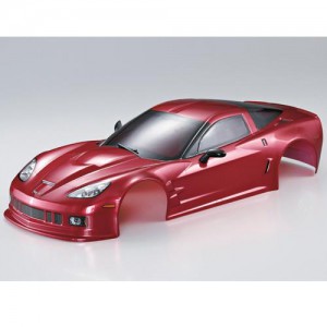 [48016] (하이 퀄리티 도색 완료 바디) Corvette GT2 Finished Body Iron-oxide-red (Printed)