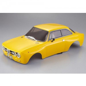 [KB48321] 1/10 Alfa Romeo 2000 GTAm Body Finished w/Light Bucket (Yellow｜195mm 완성품)