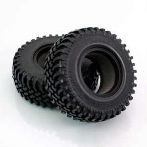[#Z-P0009] [1개 낱개] Mud Thrashers Single 1.9&quot; Scale Tire (크기 97.9 x 37mm)