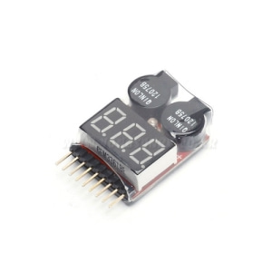 LiPo Voltage Checker/Warning Alarm(리포알람/리튬폴리머 배터리 저전압 경고부져 / 전압 체커기) BU8LBVT