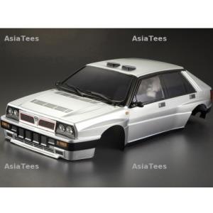 [48387] Lancia Delta HF Integrale 16V Finished Body Silver (Printed) Light buckets assembled