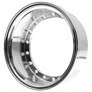 [#BRPROB-02CR] ProBuild™ Alum 15mm Wheel Barrel (1) Chrome for All