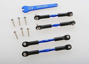 AX3741A Turnbuckles aluminum (blue-anodized) camber links