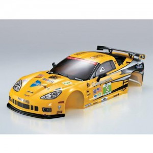 [48140] (하이 퀄리티 도색 완료 바디) 1/10 Corvette GT2 Finished Body Rally-racing (Printed)