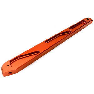 [#C28745RED] Billet Machined Long Rear Chassis Brace for Arrma 1/8 Kraton 6S BLX (Red)
