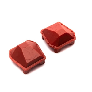 SCX6: AR90 Diff Cover Axle Housing Red (2) AXI252002