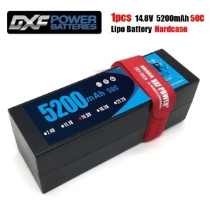 [행사]DXF 배터리 리튬14.8v 5200mah 50c(4S) DXF 한국총판 RC9 정품   dxf4s520050c