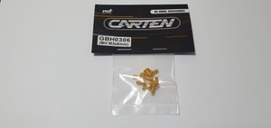 [GBH0306] YFS 12.9 Gold Coating screw set - BH M3x6mm(10개)