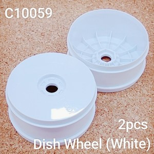 [C10059] 1:8 Buggy Dish Wheel (2개입) White 색상