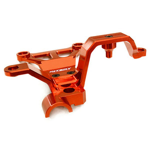 [#C27075RED] Billet Machined Steering Bell Crank Support for Traxxas X-Maxx 4X4 (Red)