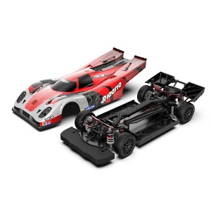 (AK-917R-A ROLLER) 1/10 Metal Version On-Road Cars Roller(Without Electric Parts), Red (메탈샤시, 기자재 미포함)