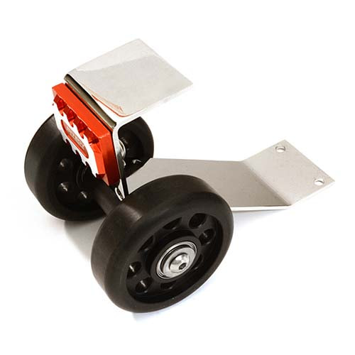 [#C27190RED] Metal Machined Wheelie Bar Kit for Traxxas X-Maxx 4X4 (Red)