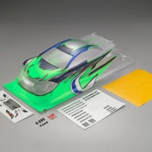 [48643] [드리프트 / 투어링] Aeolus K1 Printed Body Fluorescence Peach 1/10 Light Weight Racing Body 48643