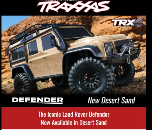 Land Rover Defender Trail Crawler    CB82056-4 Sand
