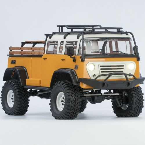 [#90100091] [완성품] 1/10 JT4 4x4 Scale Rock Crawler ARTR (Orange) : Jeep M677 Cargo Pickup Truck 추천