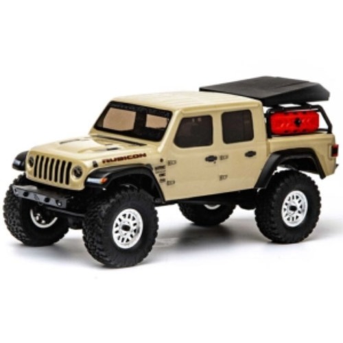 1/24 SCX24 Jeep JT Gladiator 4WD Rock Crawler Brushed RTR, Beige  AXI00005T1