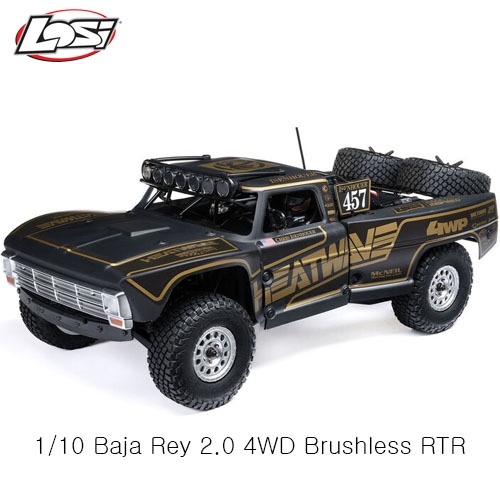[바자레이 2.0] 1/10 Baja Rey 2.0 4WD Brushless RTR, Isenhouer Brothers   LOS03049