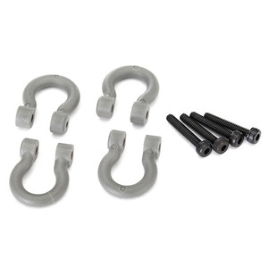  	 AX8234 Bumper D-Rings, grey (front or rear) 