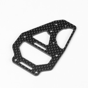 TKR6635C – Center Diff Top Plate and Fan Mount (carbon fiber, EB410)