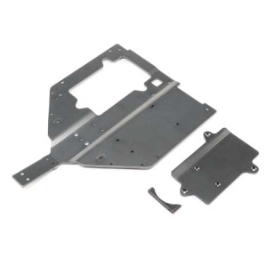 Chassis &amp; Motor Cover Plate: Super Baja Rey  LOS251061