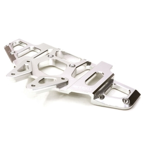 C26868SILVER Billet Machined Front Clip for Axial 1/8 Yeti XL Rock Racer Monster Buggy
