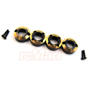 SCX2-4015 Samix Adjustable Rear Brass Weight 4 pcs Black Golden For Axial SCX10 II