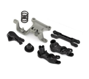 AX7746 Steering bellcranks/ bellcrank support/servo saver/ servo saver spring/ draglink/ 3x20mm shoulder screws (2)  