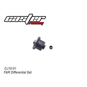  CJ10 F&amp;R Differential Set (락로켓 CJ10용) CJ10-01 