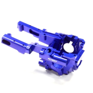 C25277BLUE Billet Machined Front Bulkhead for 1/10 Traxxas Summit