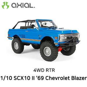 AX90058 AXIAL 1/10 SCX10 II 69 Chevrolet Blazer 4WD RTR