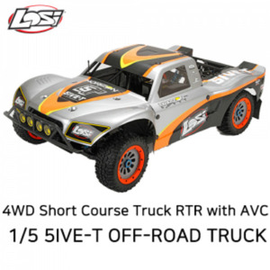 [특가 상품] [LOS05002] Losi 5IVE 1/5 RTR 4WD Off-Road Car(AVC시스템/DX2E V3조종기 ,29CC 로시 휘발유 엔진 포함)