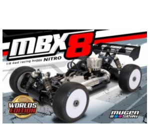 [E2025] Mugen MBX8 Worlds Edition nitro buggy kit - 월드에디션키트/풀옵션 포함