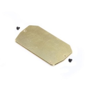 [TLR331039] Brass Electronics Mounting Plate, 36g: 22 5.0