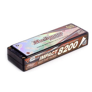 [MLI-MP8200FD3] - IMPACT Max-Punch FD3 Li-Po Battery 8200mAh/7.4V 120C Flat Hard Case
